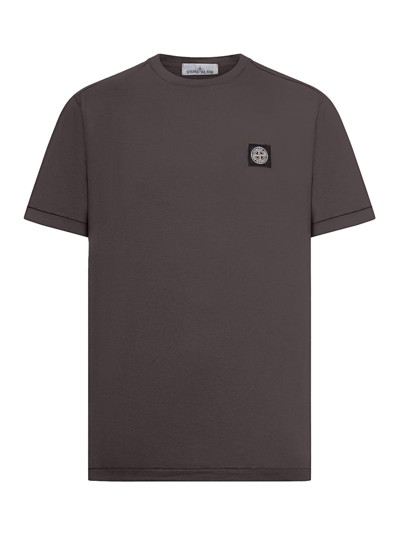 SHORT-SLEEVE T-SHIRT WITH COMPASS PATCH BLACK
