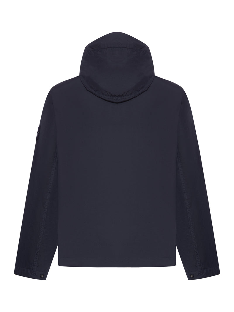 TECHNICAL FABRIC JACKET WITH COMPASS LOGO