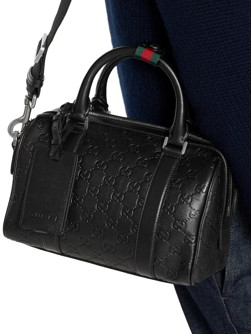 GG EMBLEM SMALL DUFFLE BAG