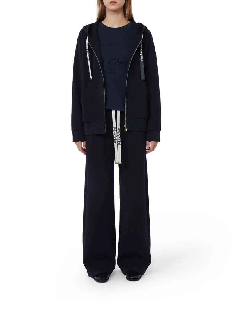 WIDE JERSEY TROUSERS