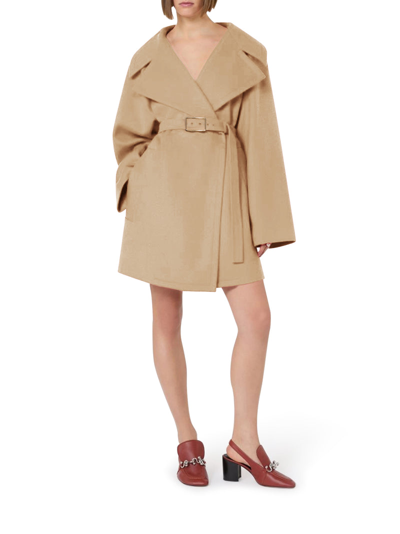 SHORT WOOL COAT