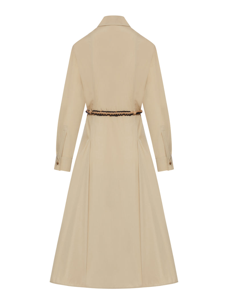 COTTON CHEMISIER DRESS