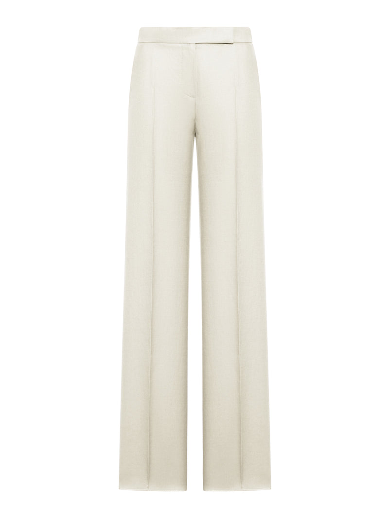 BADESSE TAILORED LINEN TROUSERS