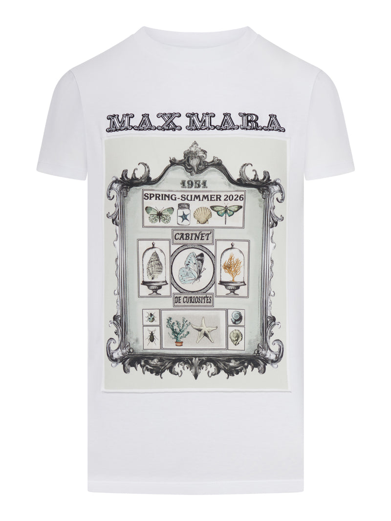 COTTON JERSEY T-SHIRT WITH PRINT