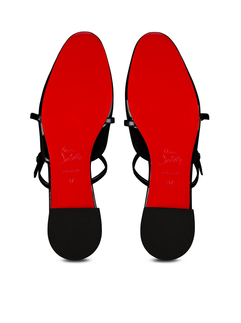 JANE NINA MULES IN PATENT CALFSKIN