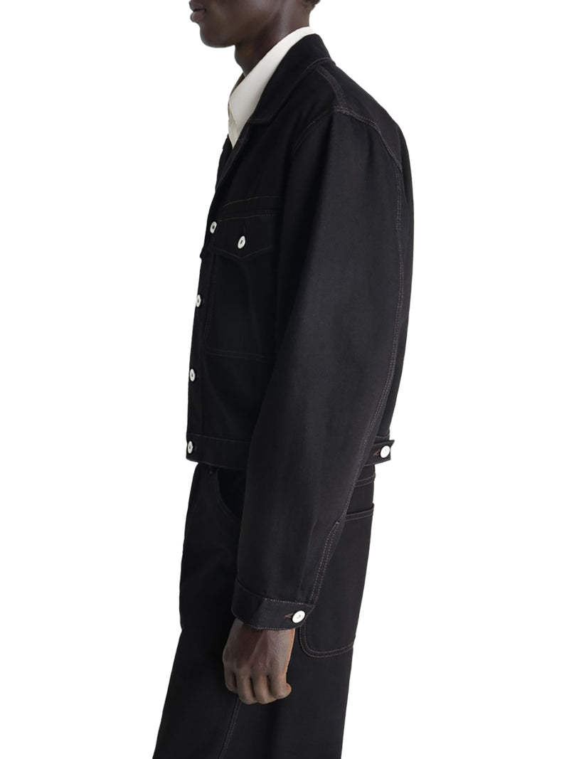 TRUCKER JACKET IN HEAVY DENIM