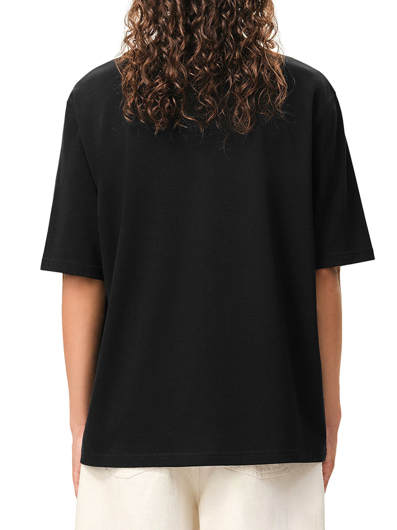 CREW NECK COTTON T-SHIRT WITH AMI DE COEUR LOGO