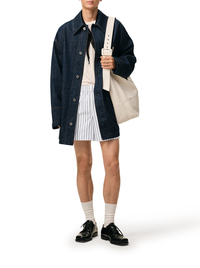 STRETCH COTTON SHORTS