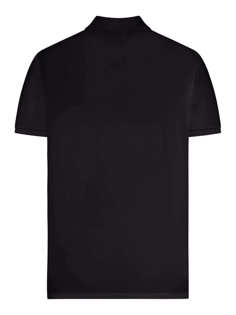SHORT-SLEEVED POLO SHIRT IN STRETCH PIQUET