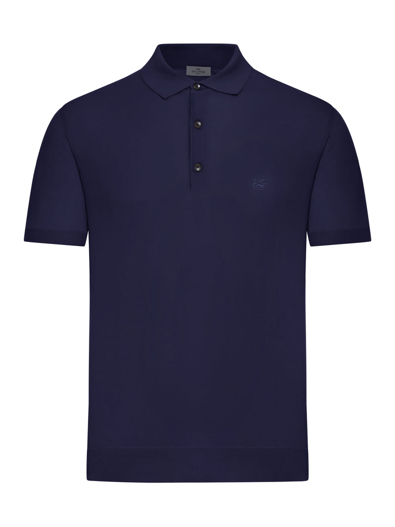 SHORT-SLEEVED COTTON POLO SHIRT