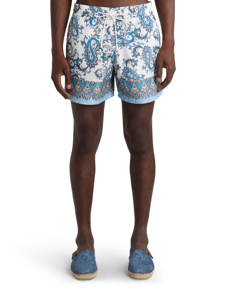 SWIMSUIT WITH PAISLEY RAMAGE PRINT