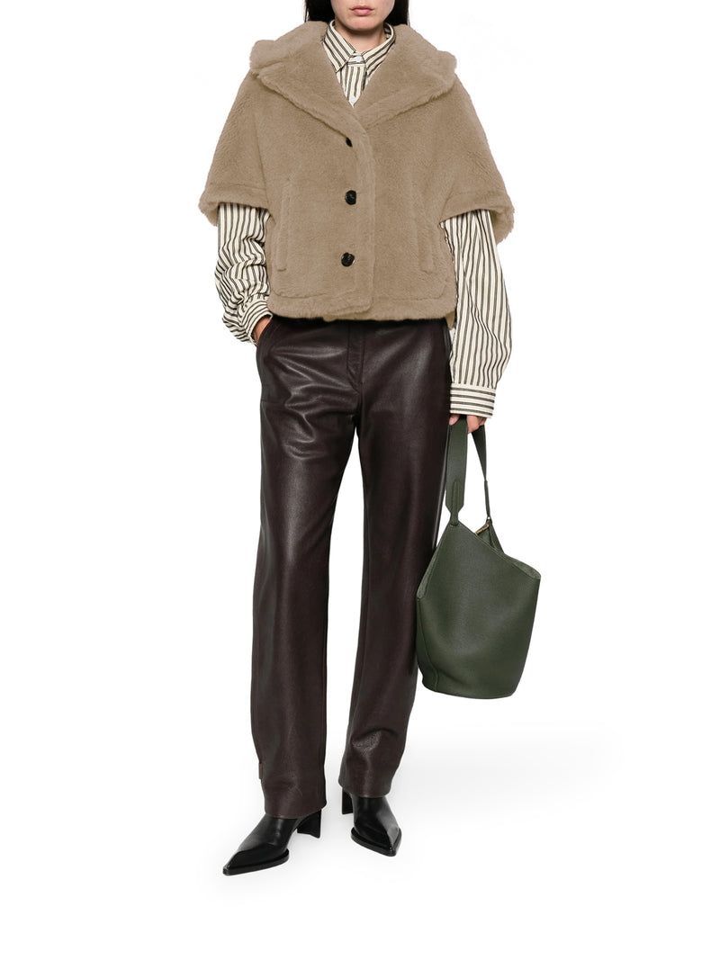 CORVINO 4 TEDDY SHORT COAT