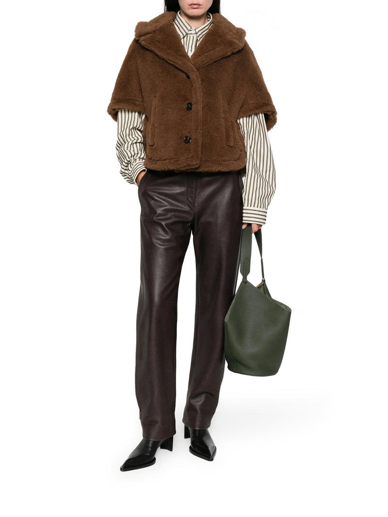 CORVINO 4 TEDDY SHORT COAT