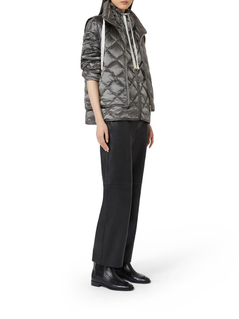 PADDED VEST IN DROP-RESISTANT NYLON CANVAS