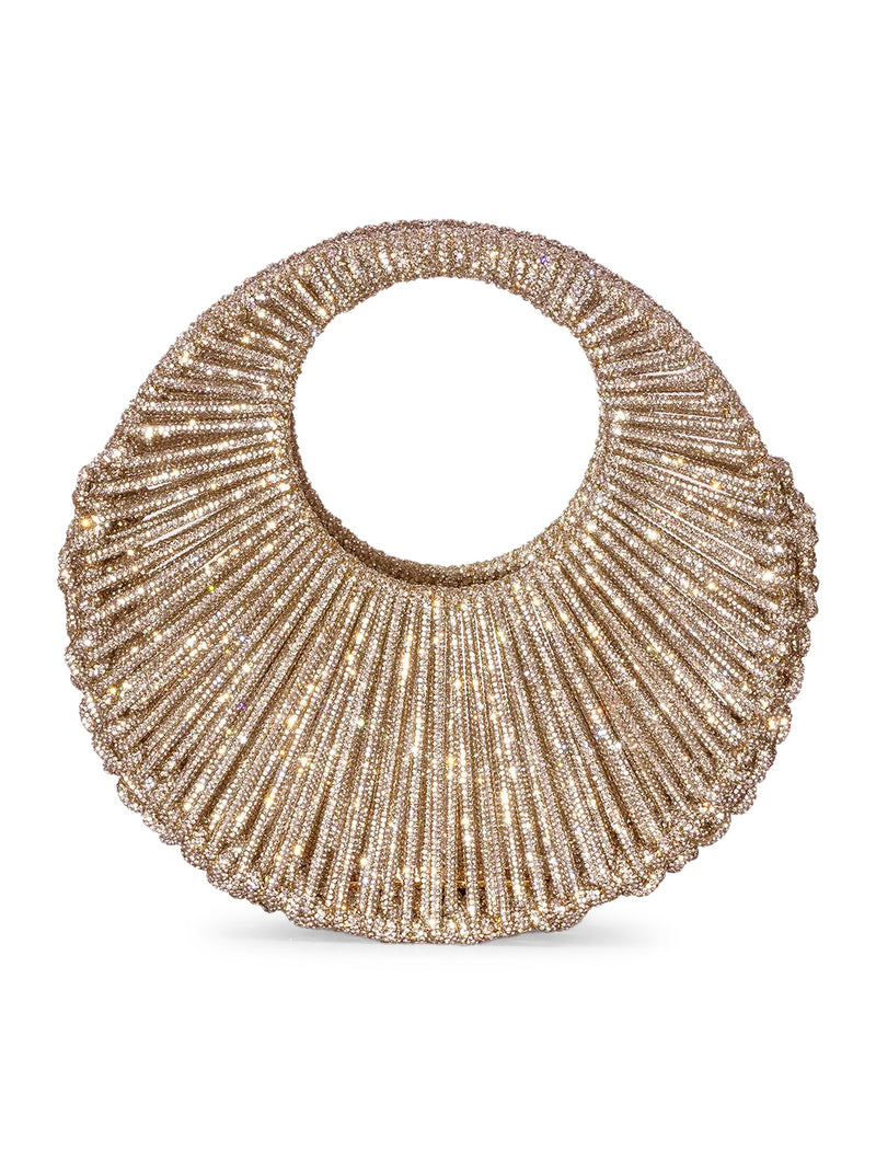 JAYA CRYSTAL-STUDDED JEWEL BAG