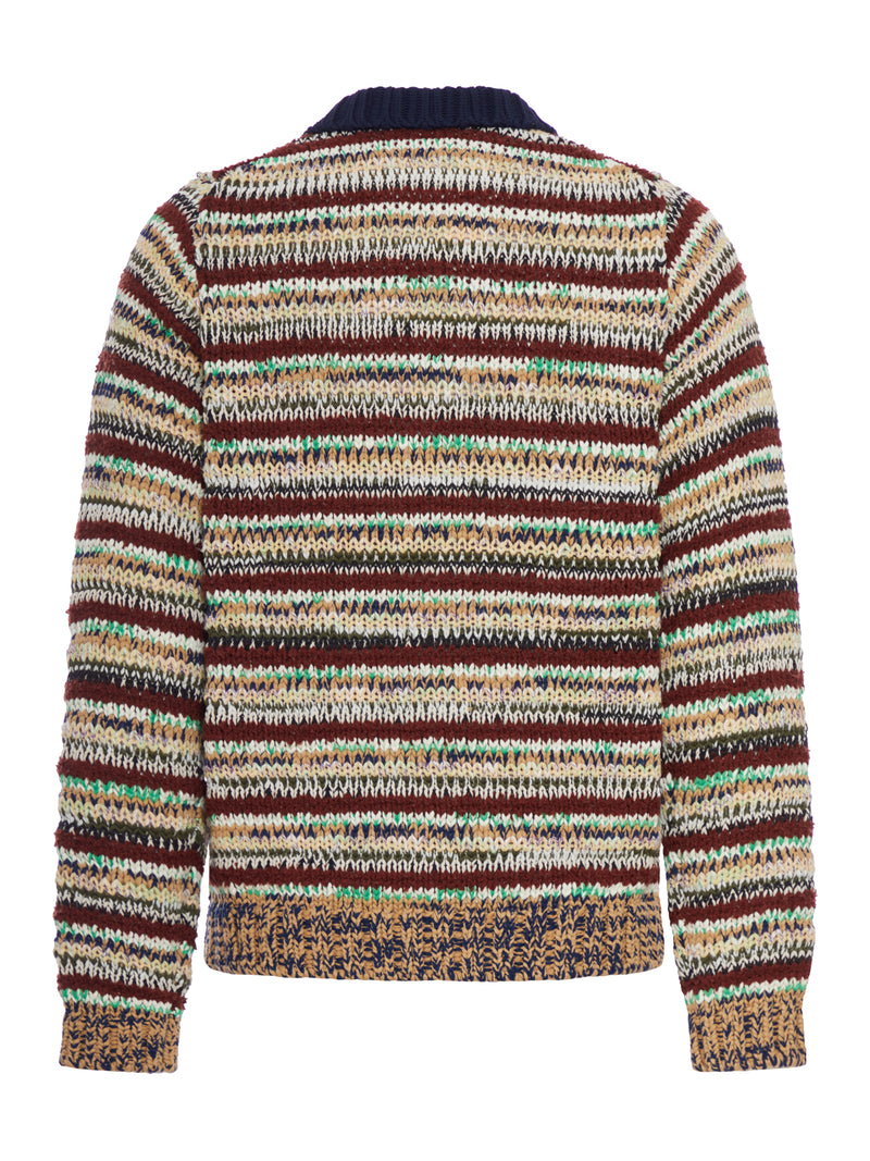 COTTON KNITTED PULLOVER