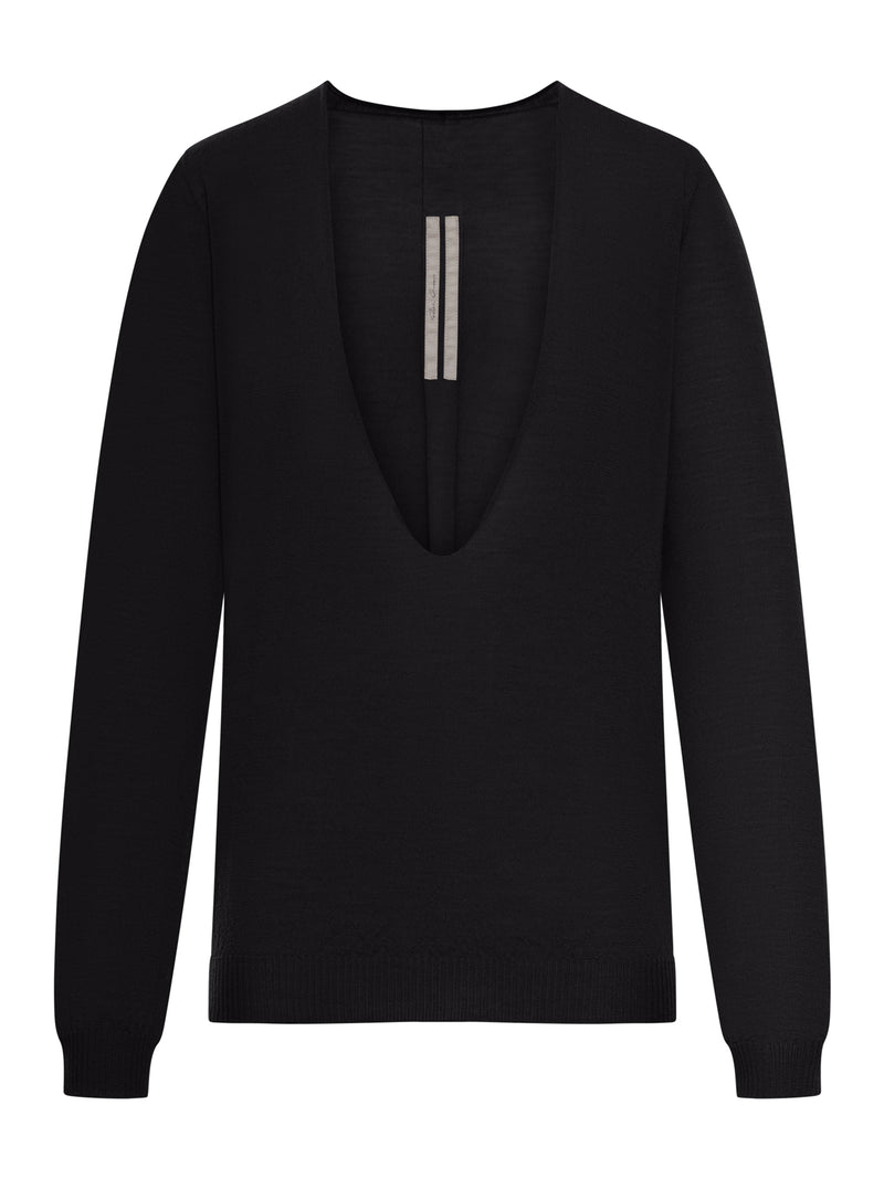 V-NECK SWEATER IN VIRGIN WOOL