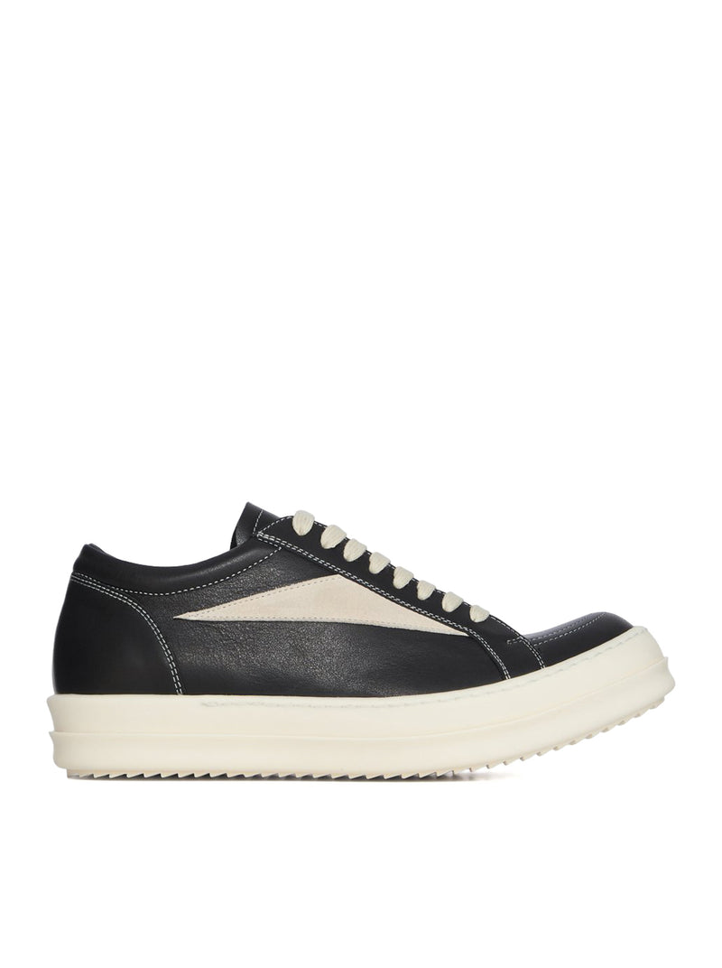 VINTAGE CALFSKIN LEATHER SNEAKERS