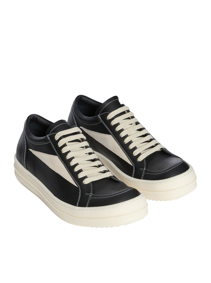 VINTAGE CALFSKIN LEATHER SNEAKERS
