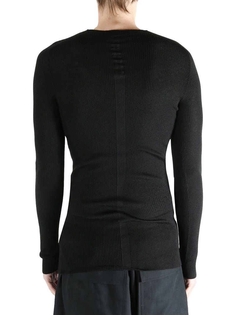 MAGLIA IN LANA IN TESSUTO SEMITRASPARENTE