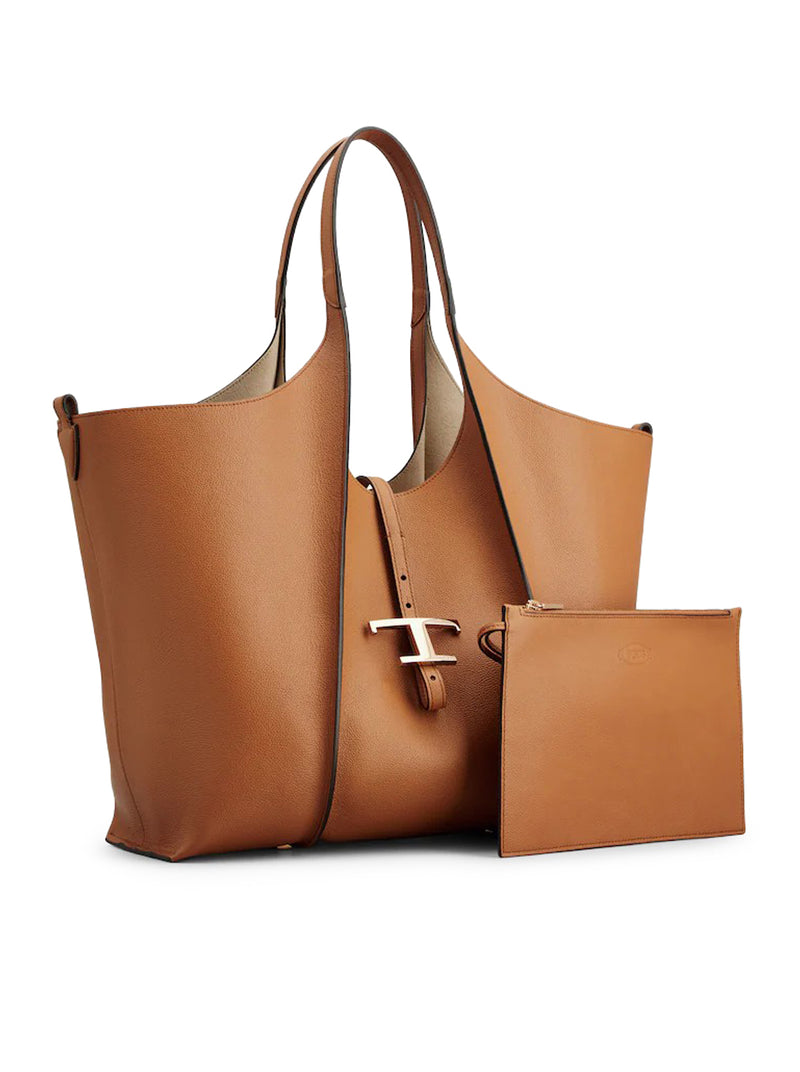 TIMELESS MEDIUM LEATHER SHOPPING BAG