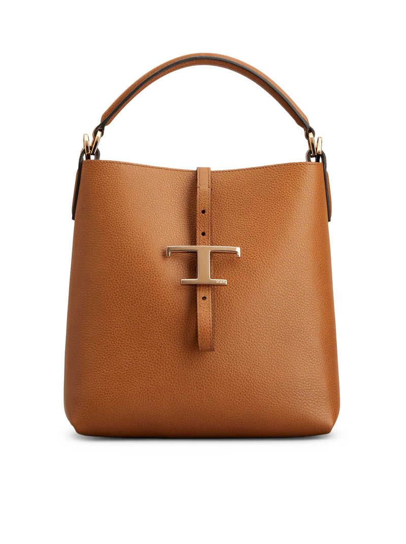 BUCKET BAG T TIMELESS IN LEATHER MINI