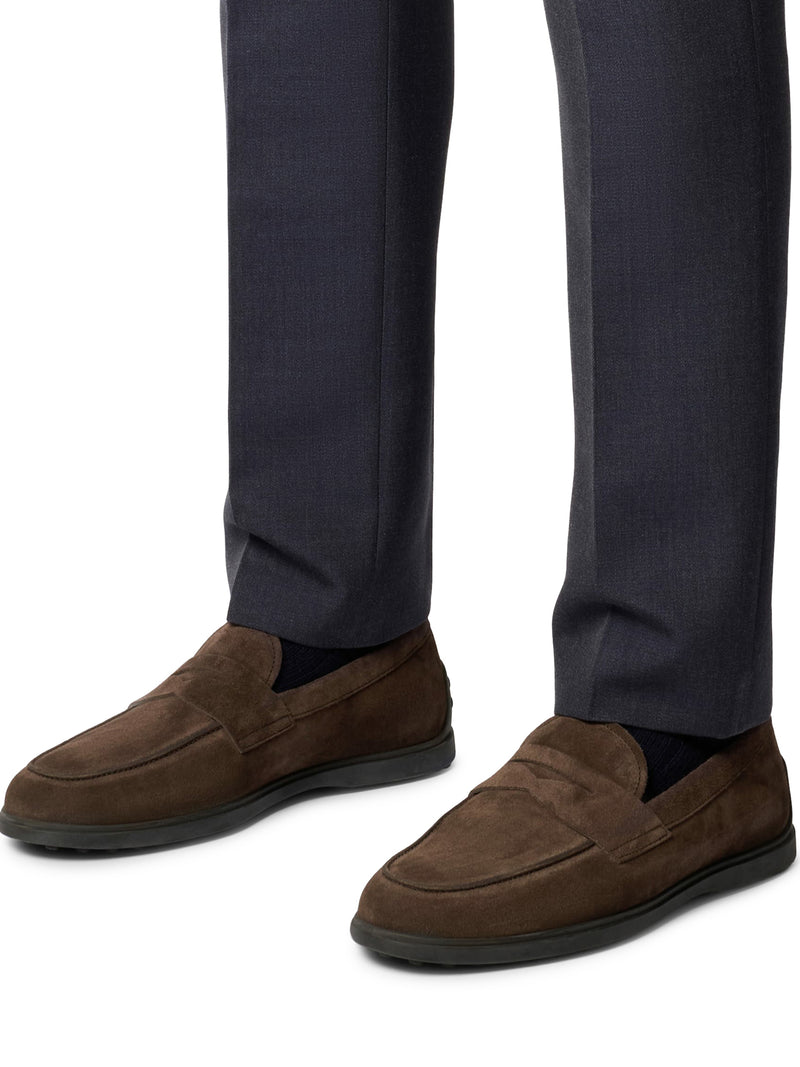 SUEDE LEATHER MOCCASIN