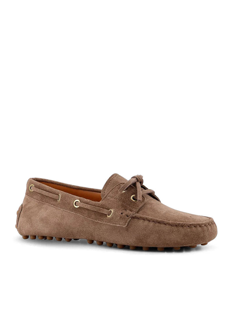 GOMMINO SUEDE BOAT LOAFERS