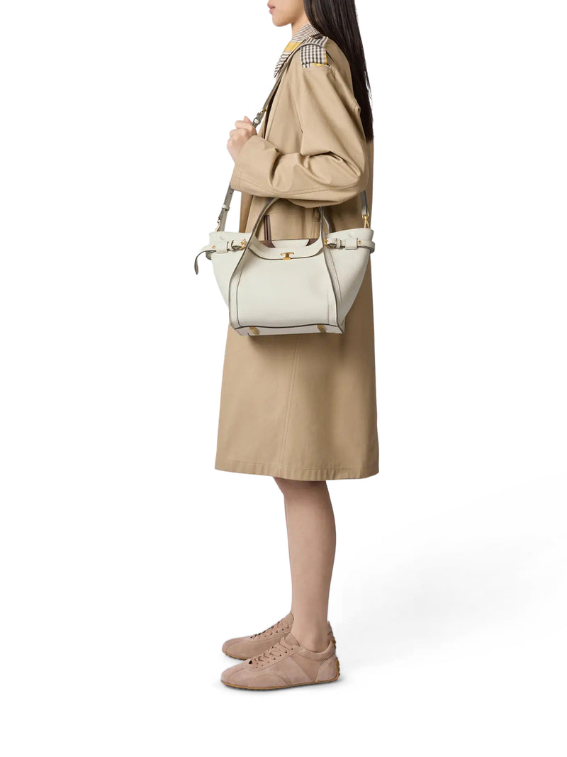 SMALL LEATHER SHOPPING BAG