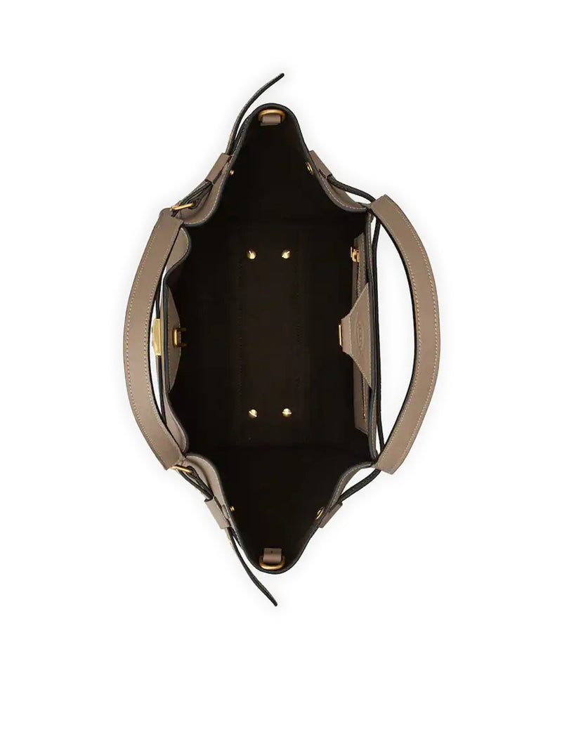 SMALL LEATHER SHOPPING BAG