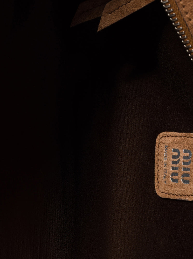 UTILITAIRE SHOULDER BAG IN SUEDE LEATHER