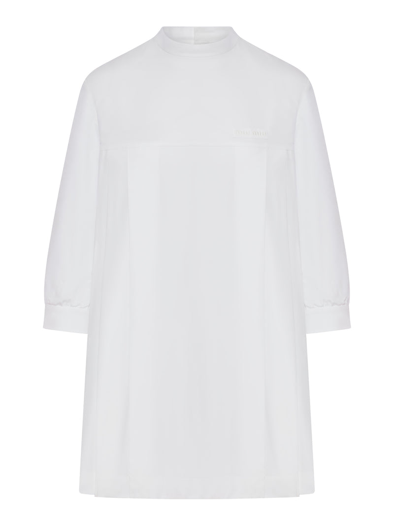 COTTON POPLIN BLOUSE