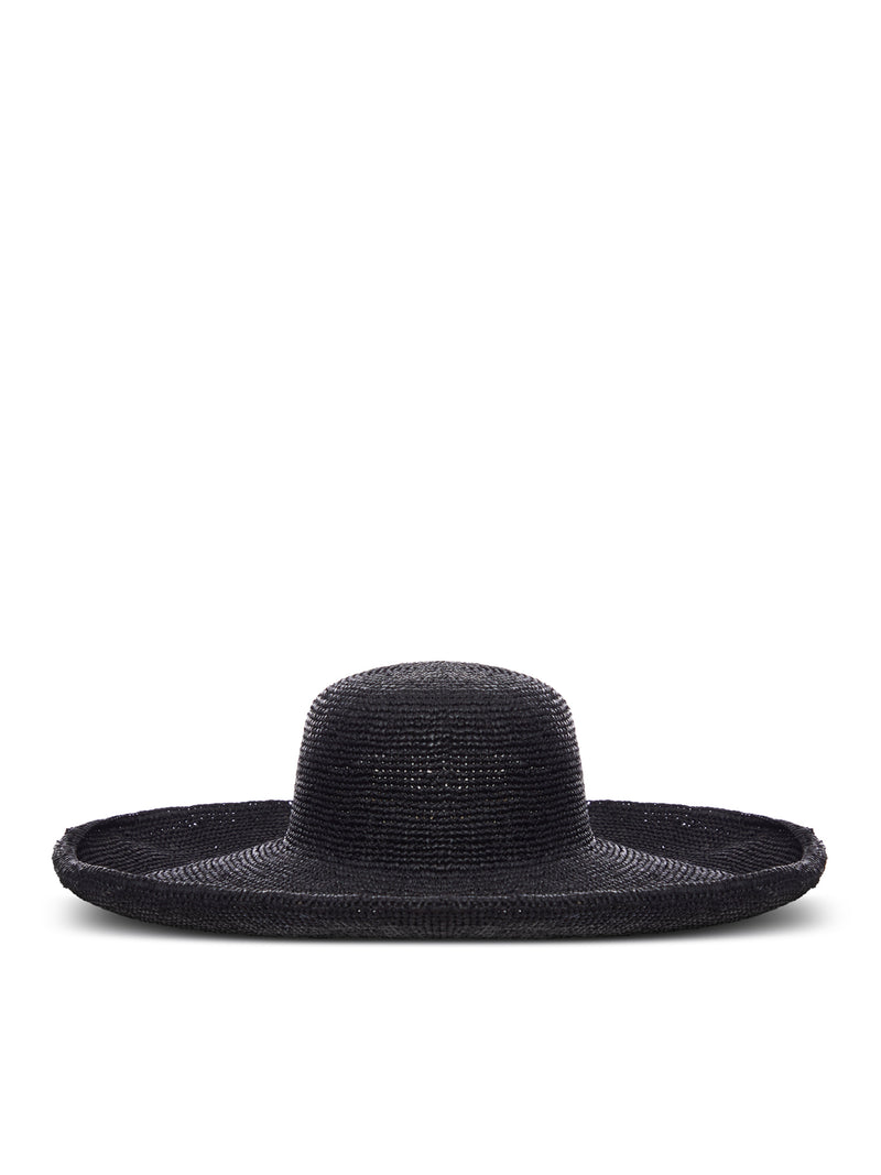 IZY WIDE RAFFIA HAT