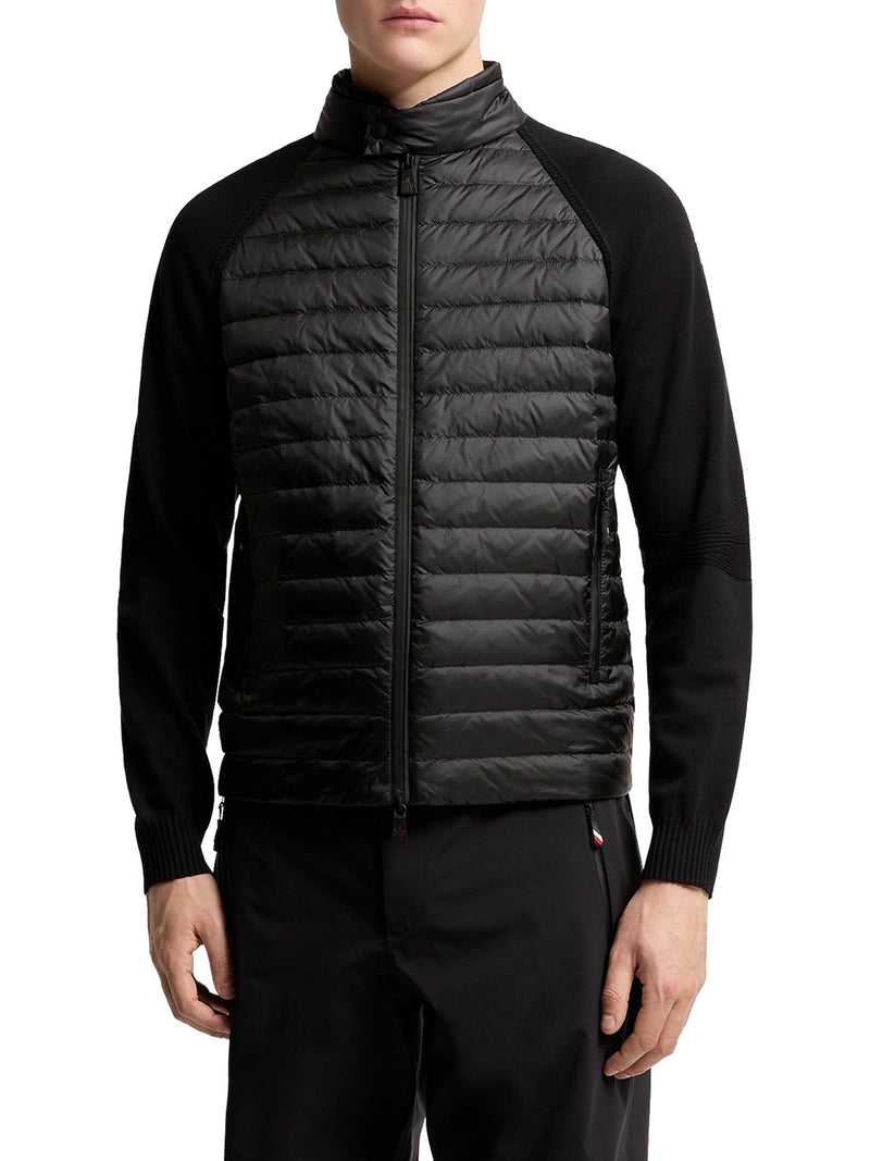 PADDED CARDIGAN WITH ZIP