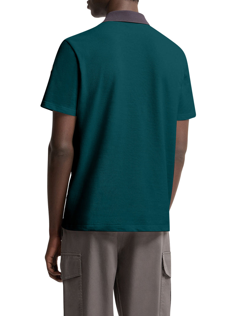 COTTON PIQUET POLO SHIRT WITH EMBROIDERED LOGO