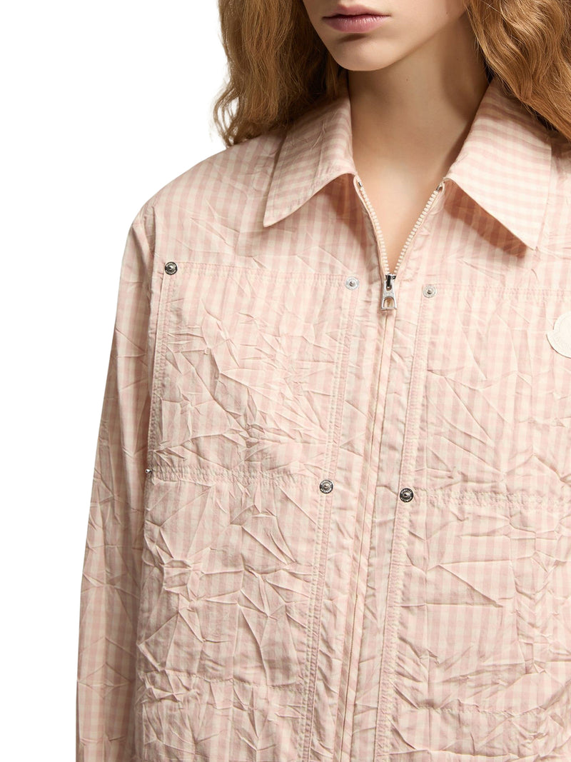 VICHY COTTON BLEND SHIRT
