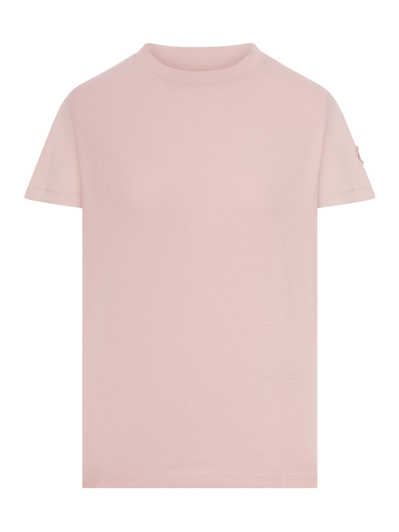 COTTON T-SHIRT WITH EMBROIDERED LOGO