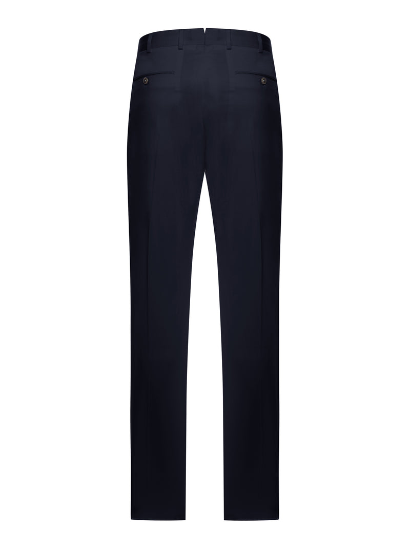 TAILORED COTTON TROUSERS