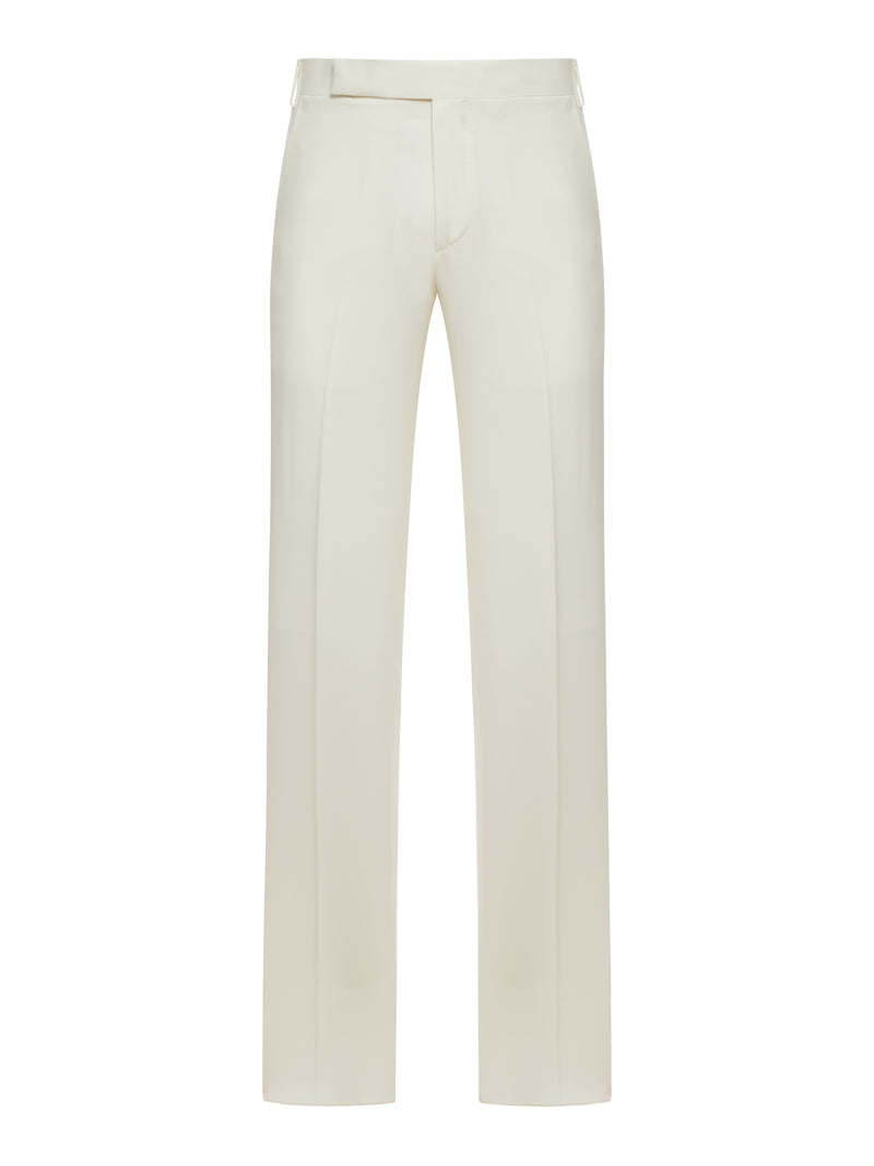TAILORED WOOL TROUSERS
