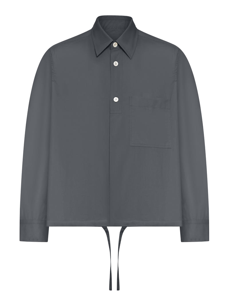 COTTON AND SILK BLEND RESEARCH SHIRT