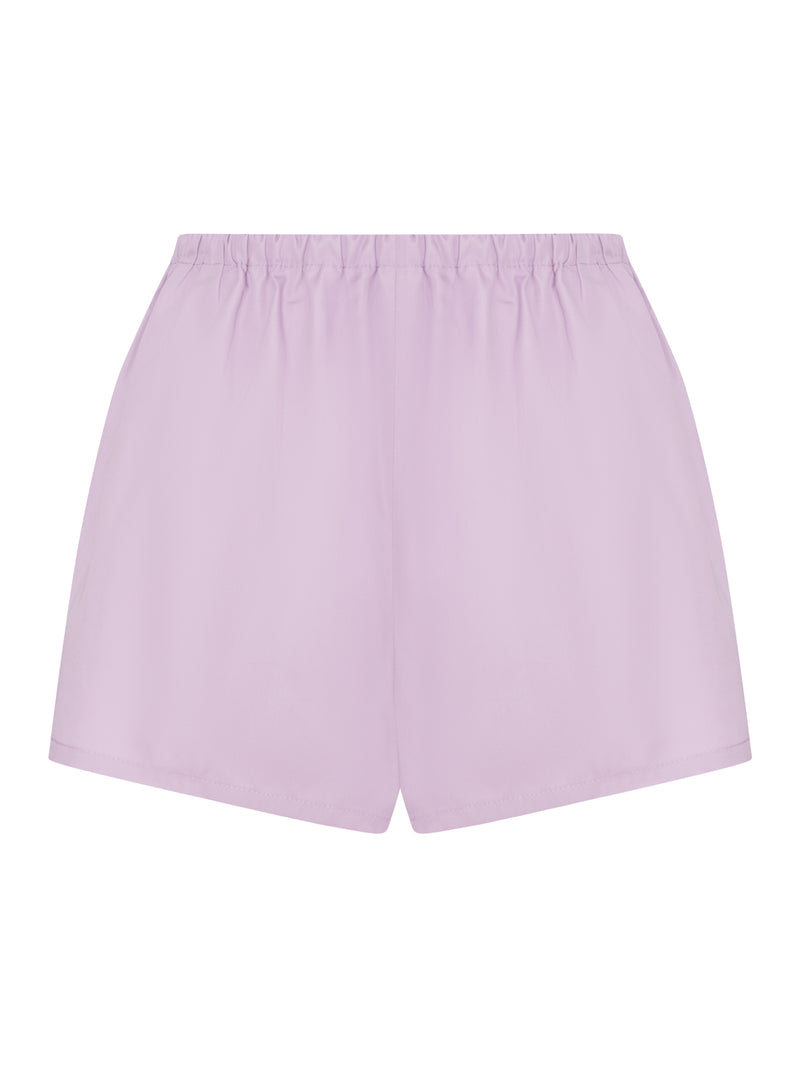 COTTON PIQUET SHORTS