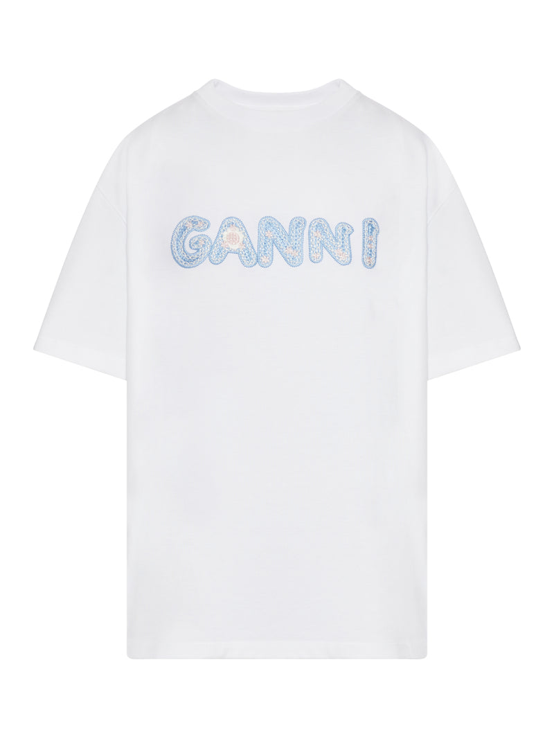 COTTON T-SHIRT WITH FRONT LOGO