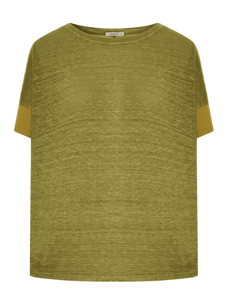 OVERSIZED T-SHIRT MADE OF DOUBLE FABRIC