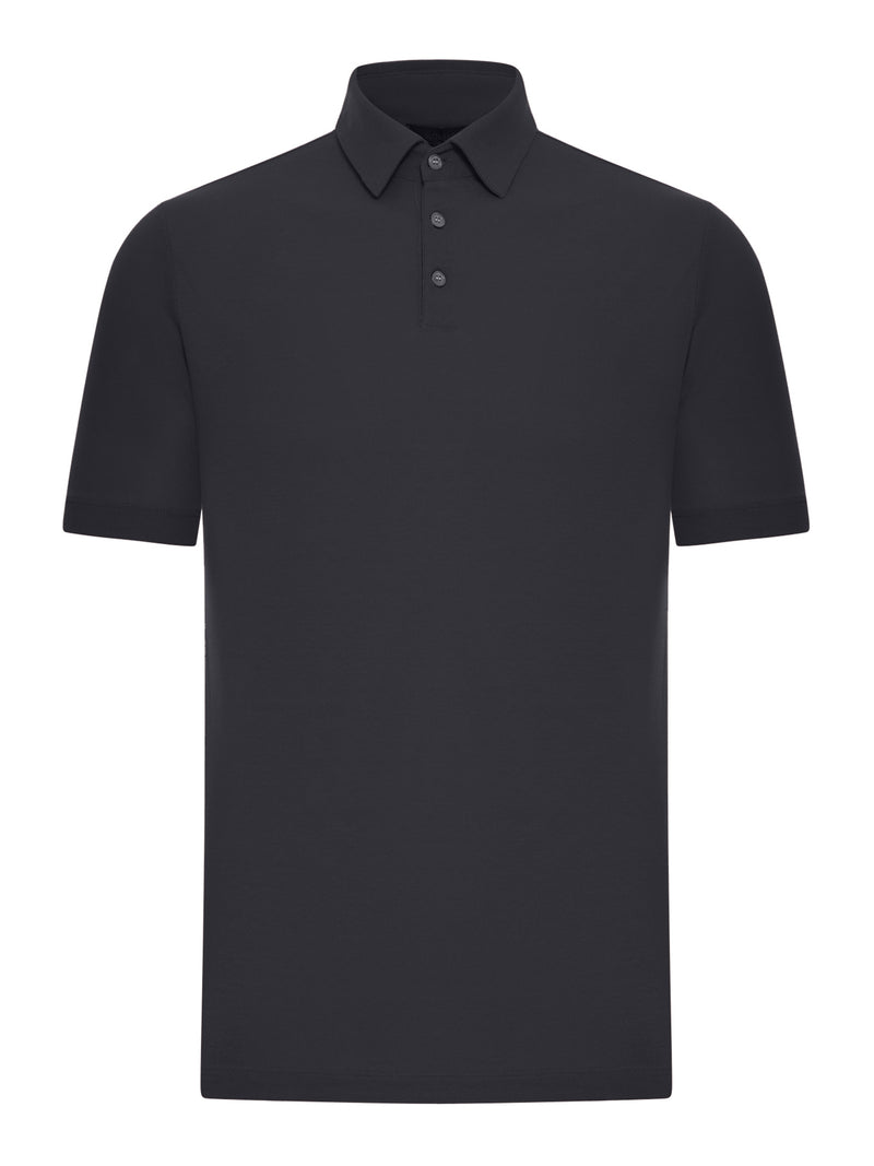 SLIM FIT POLO IN ICE COTTON