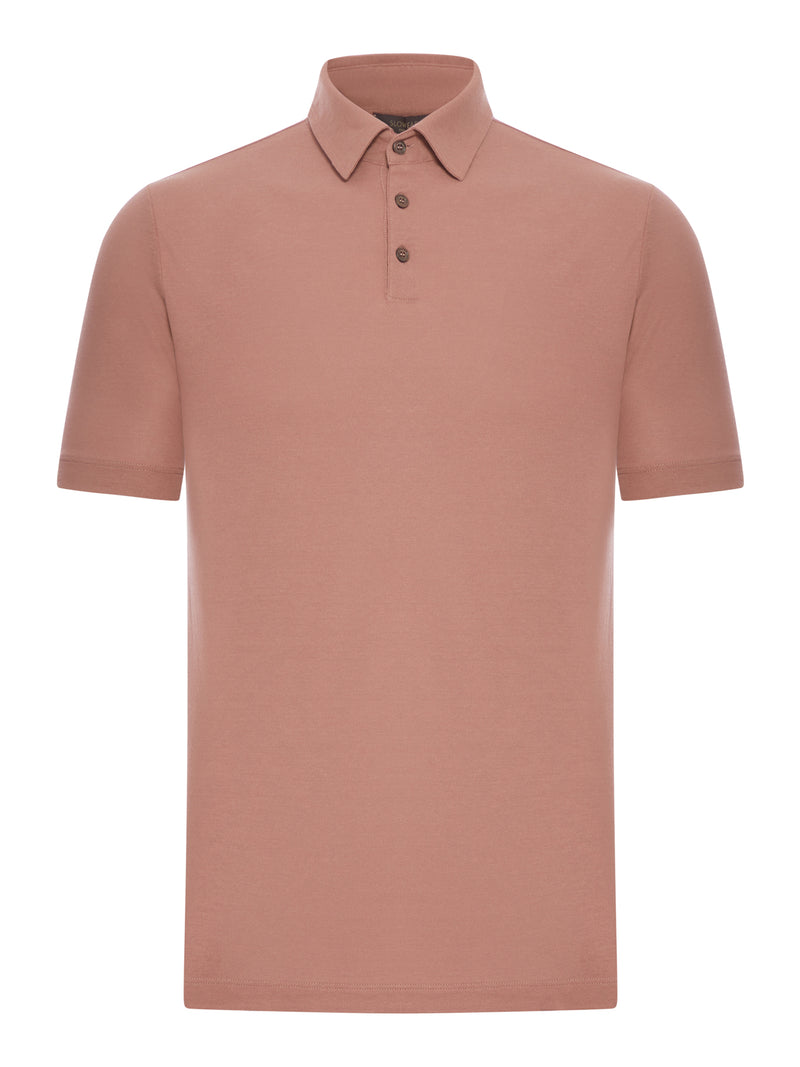 SLIM FIT POLO IN ICE COTTON