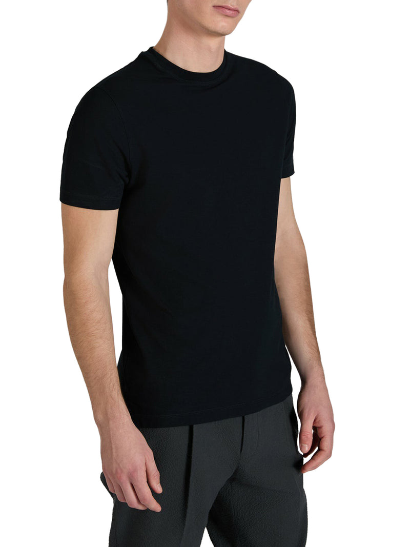 SLIM FIT CREW NECK T-SHIRT IN ICECOTTON