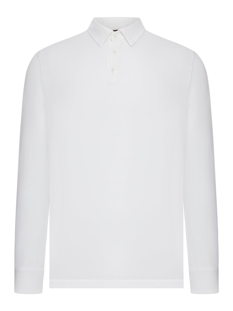 SLIM FIT POLO IN ICE COTTON