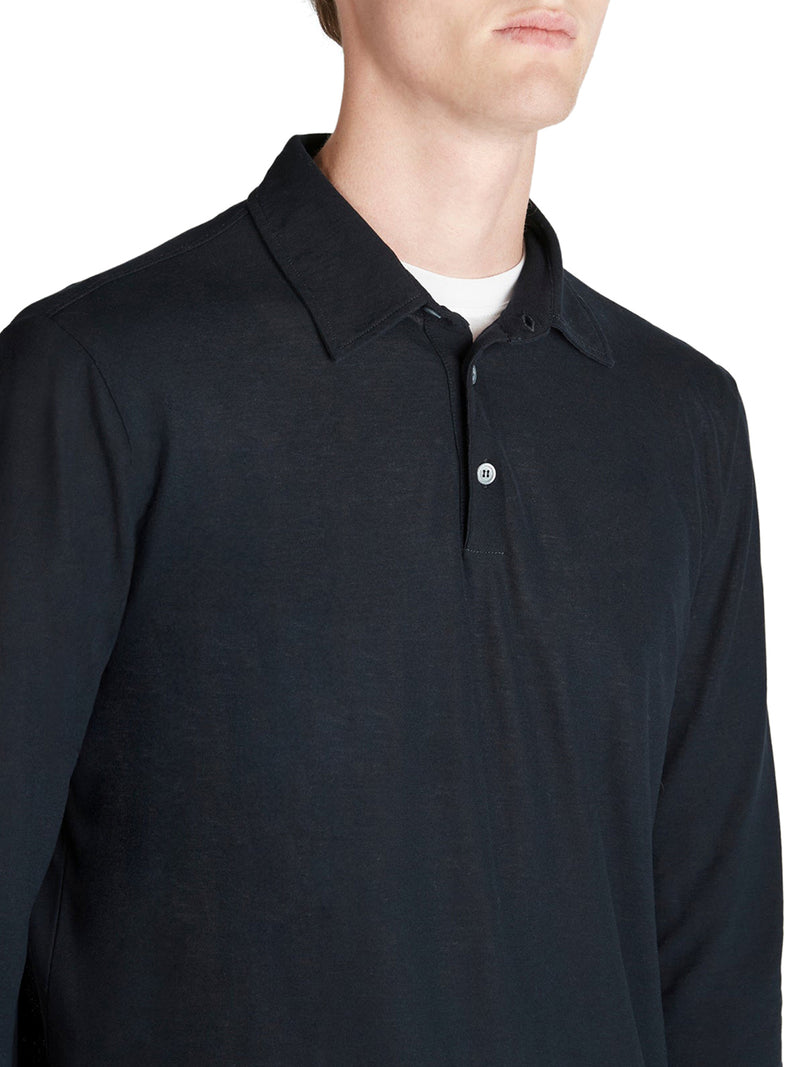 SLIM FIT POLO IN ICE COTTON