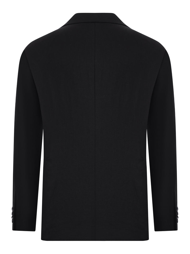 VESUVIO SINGLE-BREASTED LINEN SUIT