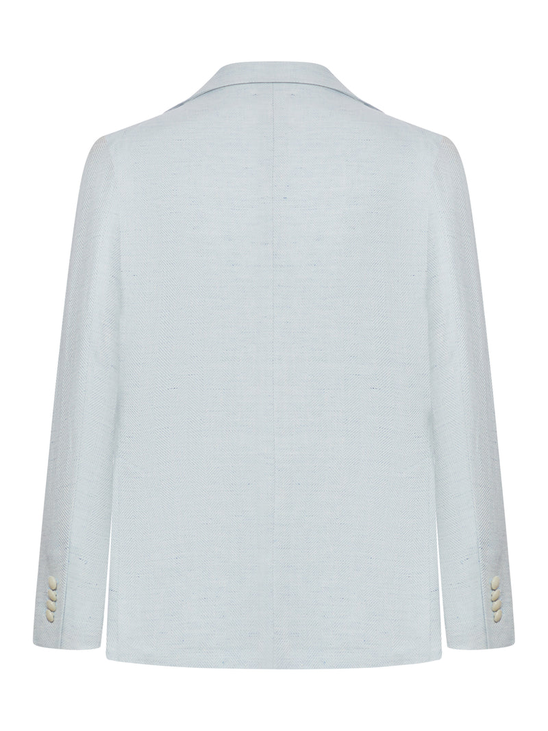 MONTECARLO TAILORED LINEN JACKET